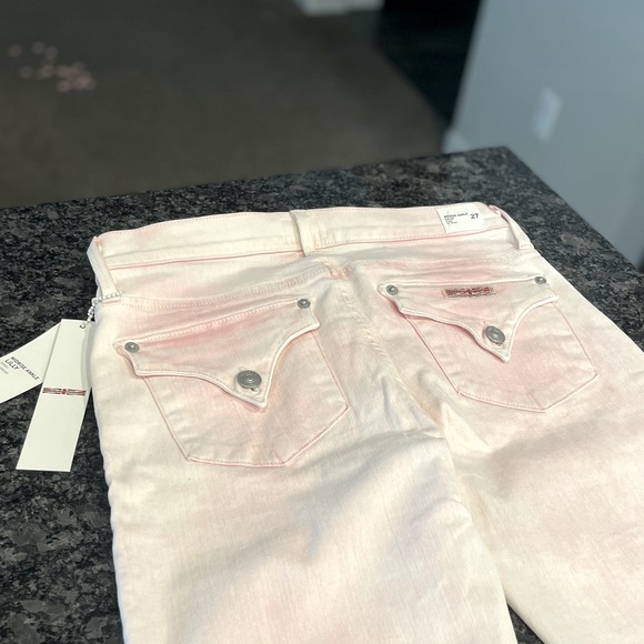 Hudson Pink Midrise Ankle LILLY Skinny Jeans - Picture 9 of 13
